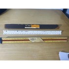 Vintage Triangular Architect Rulers 12" Lot of 3 Engineering Drafting Dietzgen