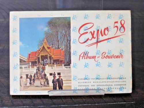 Expo58 Souvenir Album. French English German text.