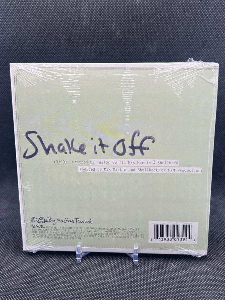 Taylor Swift "Shake It Off" - TAYLOR SWIFT U.S. CD Single BRAND NEW SEALED - Image 4 of 4