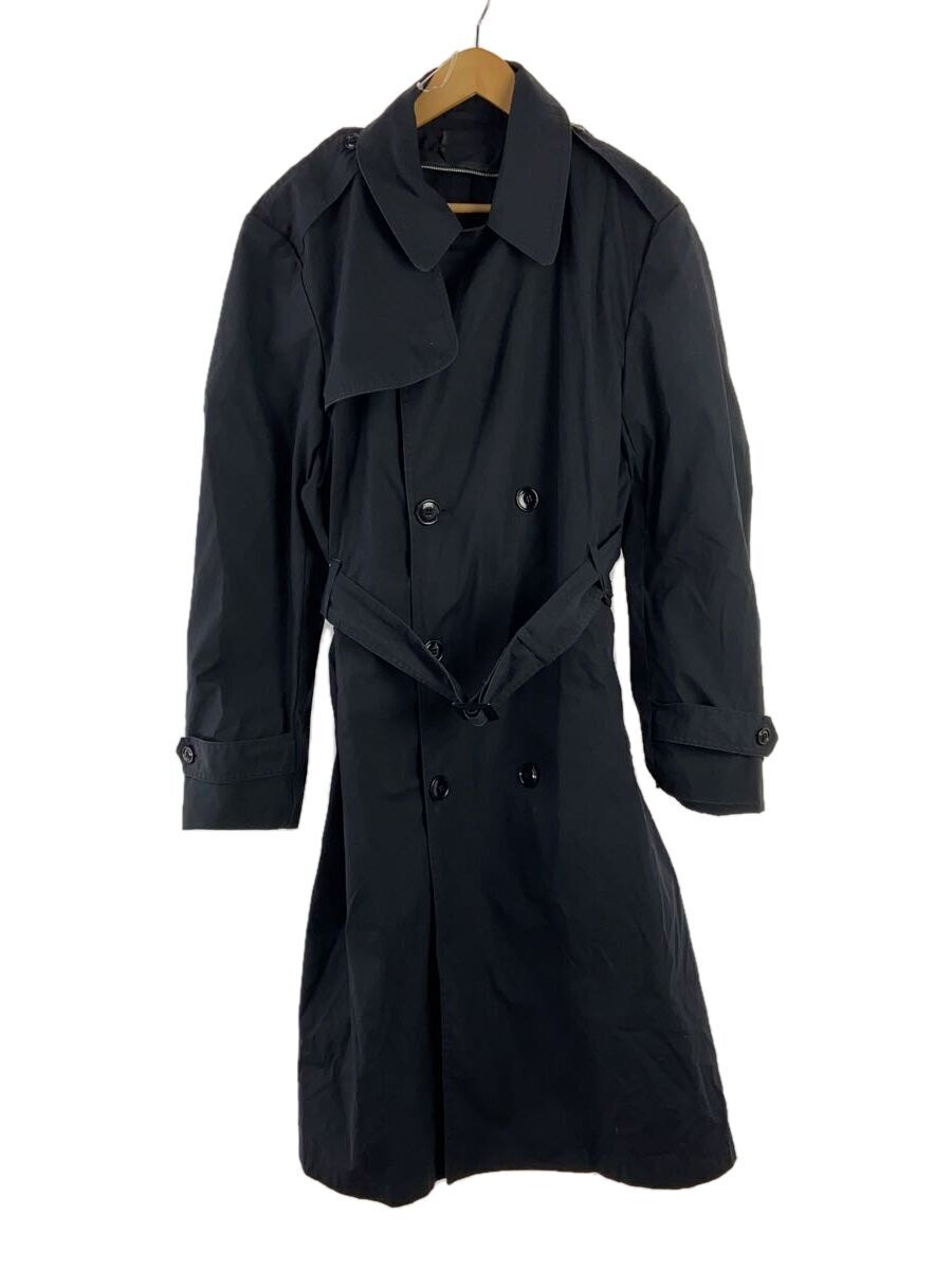 Us.Navy Trench Coat/42/Cotton/Blk/8405-01-308-8702 913