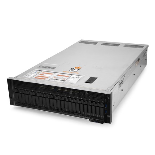 Dell PowerEdge R940 Server 4x Gold 6132 2.60Ghz 56-Core 256GB RAM 24x 480GB SSD - Picture 2 of 5
