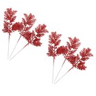 6 Pcs Pflanzen Künstliche Artificial Kiefernzweige Heimdekoration