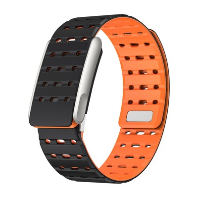 for Whoop 5.0 MG/Whoop 5.0 Magnetic Soft Silicone Sport Band Breathable Strap