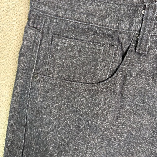 Rocawear Classic Fit Denim Shorts Mens 46B Gray Hiphop Jeans Logo Embroidered - Picture 3 of 9