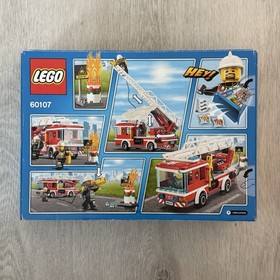LEGO City 60107 Fire Ladder Truck Unopened New MISB Sealed Toy