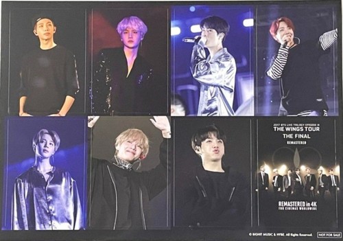 BTS Movie Weeks Japan Limited Admission Original Stickers & Used Ticket Official - Picture 14 of 21