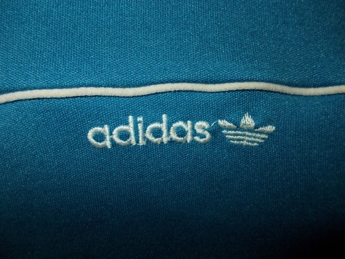 VINTAGE Trainingsjacke ADIDAS (L) TOP!! Made in YUGOSLAVIA TRAININGSANZUG OBERTEIL BLAU - Bild 3 von 6