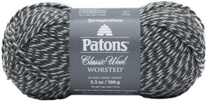 SpinRite Patons Classic Wool Yarn-dark Grey Marl Set of 5
