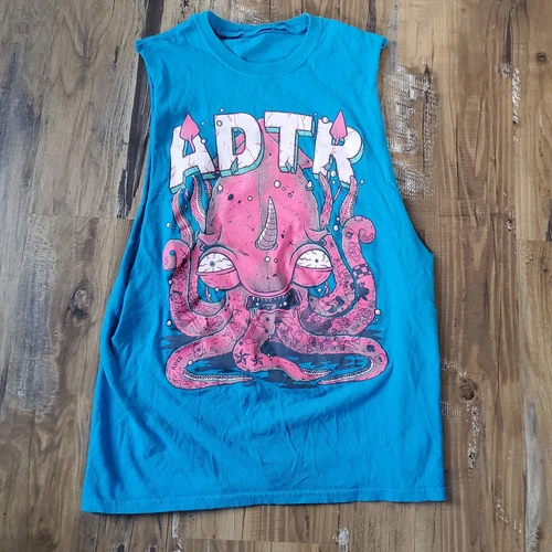T shirt vintage Y2K A Day To Remember Metalcore Screamo Emo Band taille L