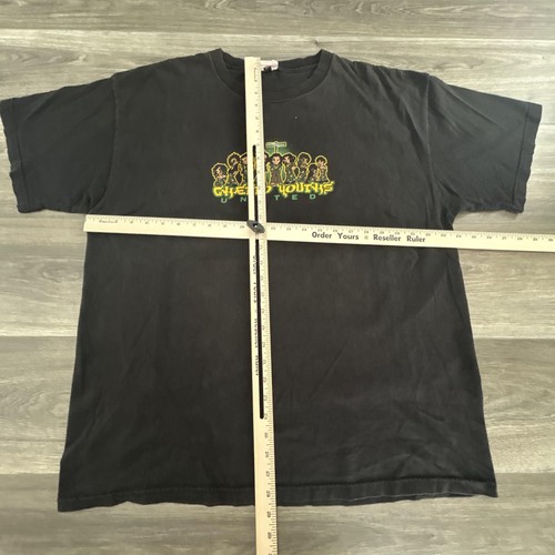 Vintage Ghetto Youths United Shirt Mens XL Black Damian Marley Halfway Tree 2001 - Picture 6 of 6