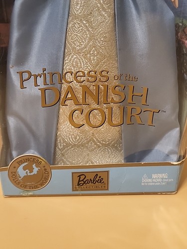 Barbie Dolls of the World Princess of the Danish Court NOS IOB Collector Edition - Picture 17 of 17