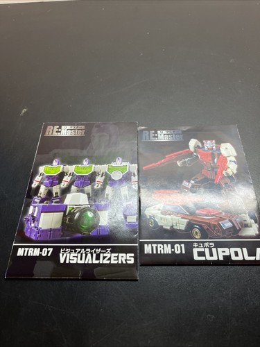 Transformers Cupola MTRM-01 07 Visualizers Maketoys ReMaster Instructions W17