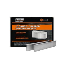 Freeman 16-Gauge Fencing Staples  1"  Glue Collated  Galvanized Steel  20...
