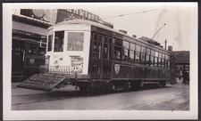 Market Street Railway San Francisco trolley photo #407 Sunkist billboard
