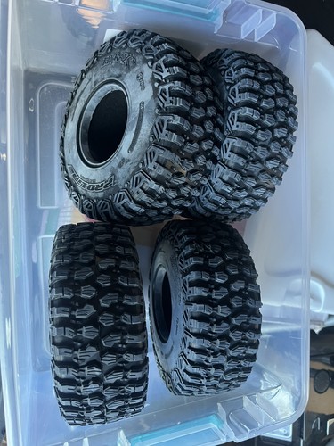 4 New 1/6 Hyrax XL G8 Front/Rear 2.9" Rock Crawling Tires Pro-Line  Set - Picture 2 of 3