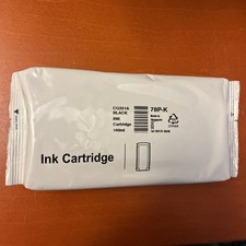 New Pitney Bowes 78P-K Black 140ML Ink Cartridge CG331A -2 DG - Sealed Bag