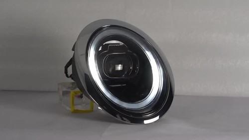 2X LED Headlights w/ Startup Animated DRL For 2001-2007 Mini Cooper R50 R52 R53 - Video 1 of 1