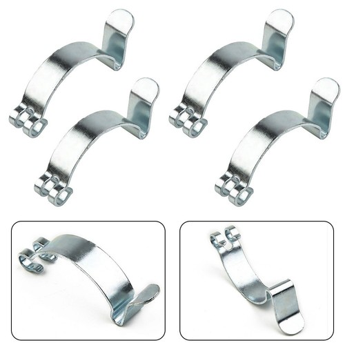 4x Clips Fit For Hyundai Intake Steel Card Shrapnel Metal High Quality - Bild 4 von 12