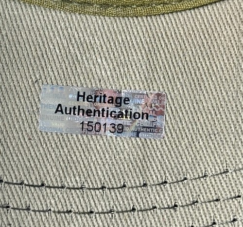 JAC CAGLIANONE Signed Baseball Hat w/COA (Heritage) + SHIPS FREE! - Picture 7 of 10