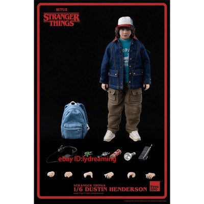 Three Zero 3Z0280 Stranger Things Dustin Henderson 1/6 Limited Action Figure.