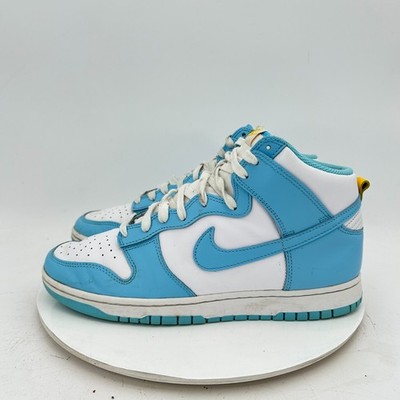 Nike Dunk High Retro Men Size 10.5 DD1399 401 Blue Chill White Training Shoes