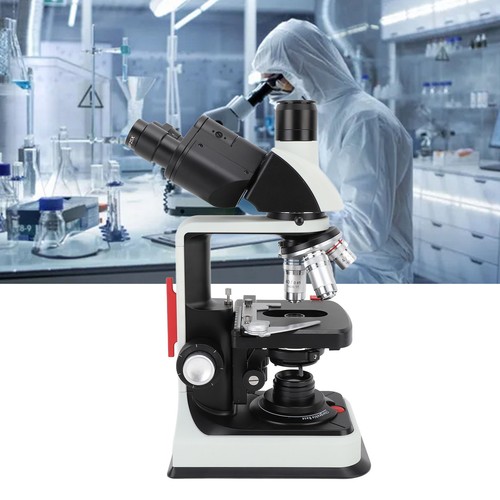 Compound Trinocular Microscope 40X To 2500X Magnification Laboratory LED Microsc - Bild 17 von 29