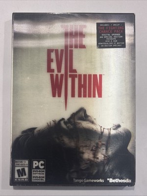 NEW SEALED ** The Evil Within PC Game DVD-Rom Software W/ Slipcover