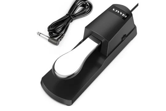 Sovvid Sustain Pedal for Keyboard, Universal Sustain Pedal Classic Straight Plug