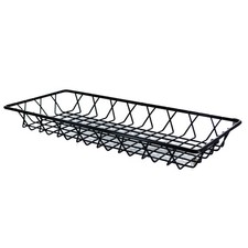 Cal Mil WA7073 Gun Metal Finish 18" x 8" x 2" Basket