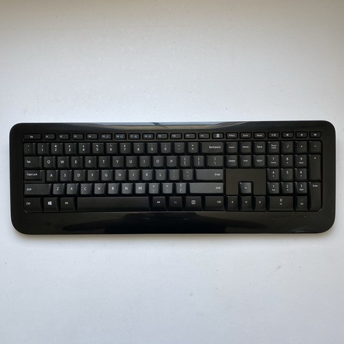 Microsoft - Desktop 850 Full-size Wireless Keyboard and Mouse Bundle - Black - 第 2/12 張圖片