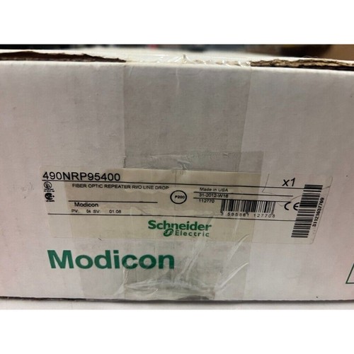 SND  490NRP95400 Modicon Fiber Line Drop Repeater 490-NRP-954-00 US Free TAX - Picture 4 of 9