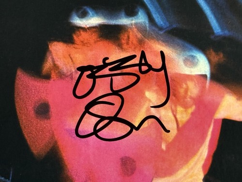 Ozzy Osbourne signed Black Sabbath Album Paranoid lp vinyl beckett loa - Picture 2 of 13