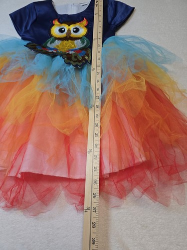 Girl's 7/8 Youth Owl Dress Ballet Costume Embroidered - Picture 5 of 7