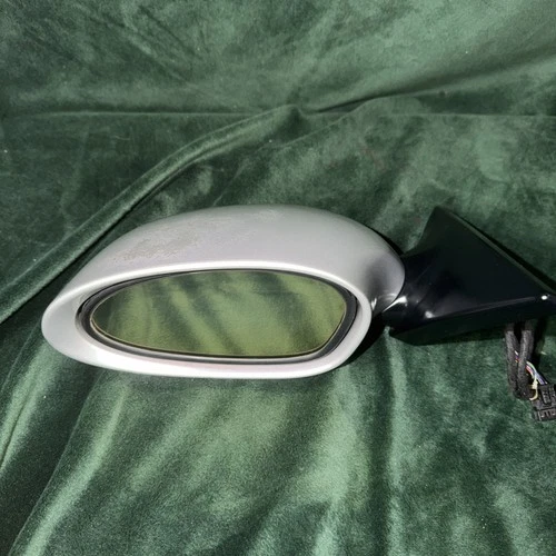 03-08 BMW E85 Z4 LEFTDRIVER DOOR EXTERIOR SILVER AUTO DIM SIDE HEATED MIRROR OEM