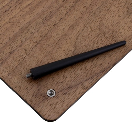 CATORS Silver - Mid-Century Modern Design 6x4 Picture/Photo Frame - Walnut - Picture 5 of 7