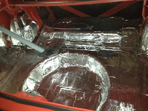 Sound Deadener Trunk Insulation Kit for 1959-1970 Austin Healey 3000 570604 - Picture 6 of 10