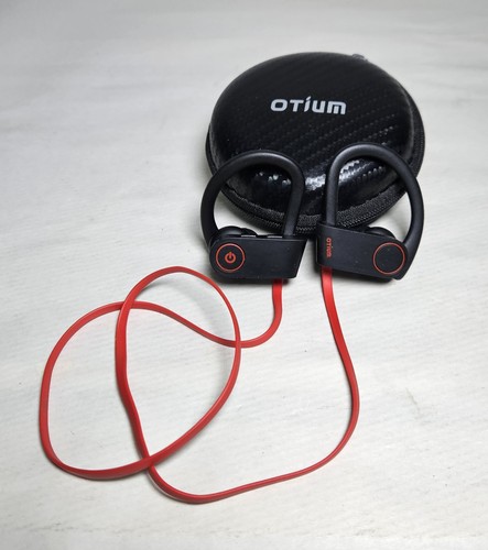 Otium Bluetooth Wireless Earbuds/Ear Hook Sports Running Activewear *Works* - Picture 1 of 3