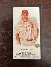 2008 Topps Allen & Ginter's - Joey Votto #129 Mini Black Border (RC)