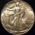 1947-D Walking Liberty Half Dollar Choice/Gem BU Uncirculated
