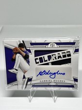 2023 Panini National Treasures #DMS-GH Gabriel Hughes Material Signatures 99/99