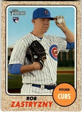 2017 Topps Heritage #537 Rob Zastryzny