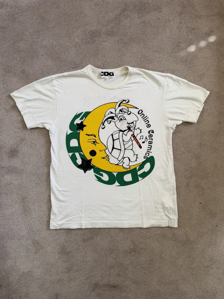 White Comme Des Garcons T-Shirts for Men for sale | eBay