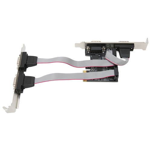 PCIE Expansion Card PCI Express X1 To Interface 4 RS232 Serial Ports Wide⊹ - Picture 11 of 12