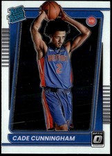 2021-22 Donruss Optic #161 Cade Cunningham Rated Rookie E1