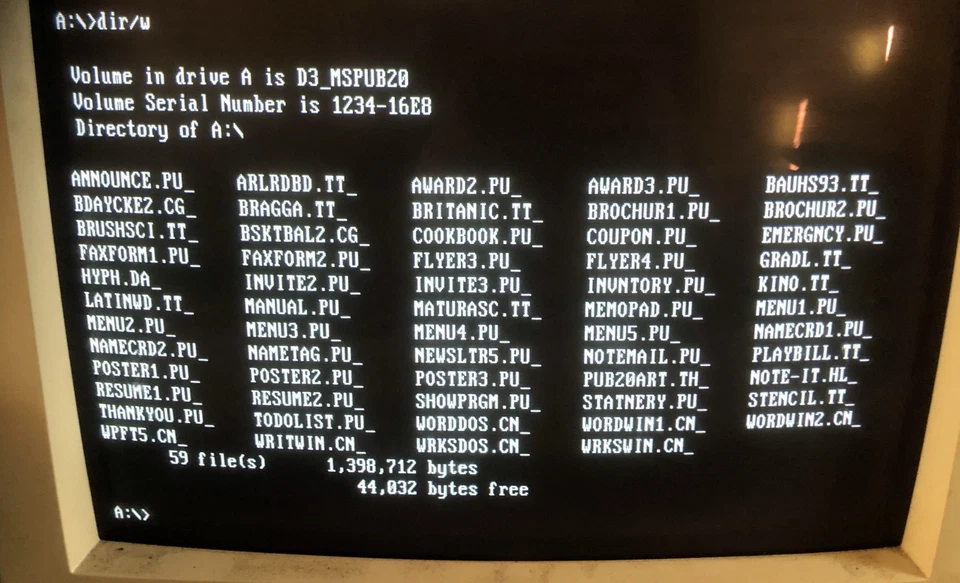 Microsoft Publisher 2.0 Original 5 x 3.5" Floppy Install Disks Assy: 164-051-189 - Image 4 of 4