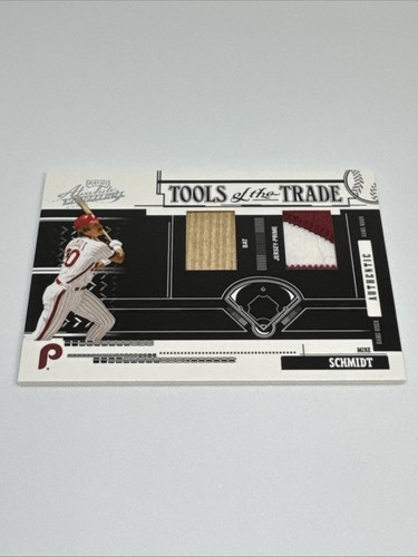 2006 Playoff Tools of Trade Dual Relic Mike Schmidt #TT-42 Phillies 13/50 - Picture 19 of 19