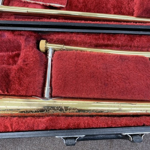 YAMAHA YSL 2510 tenor trombone Hard case - Picture 3 of 7