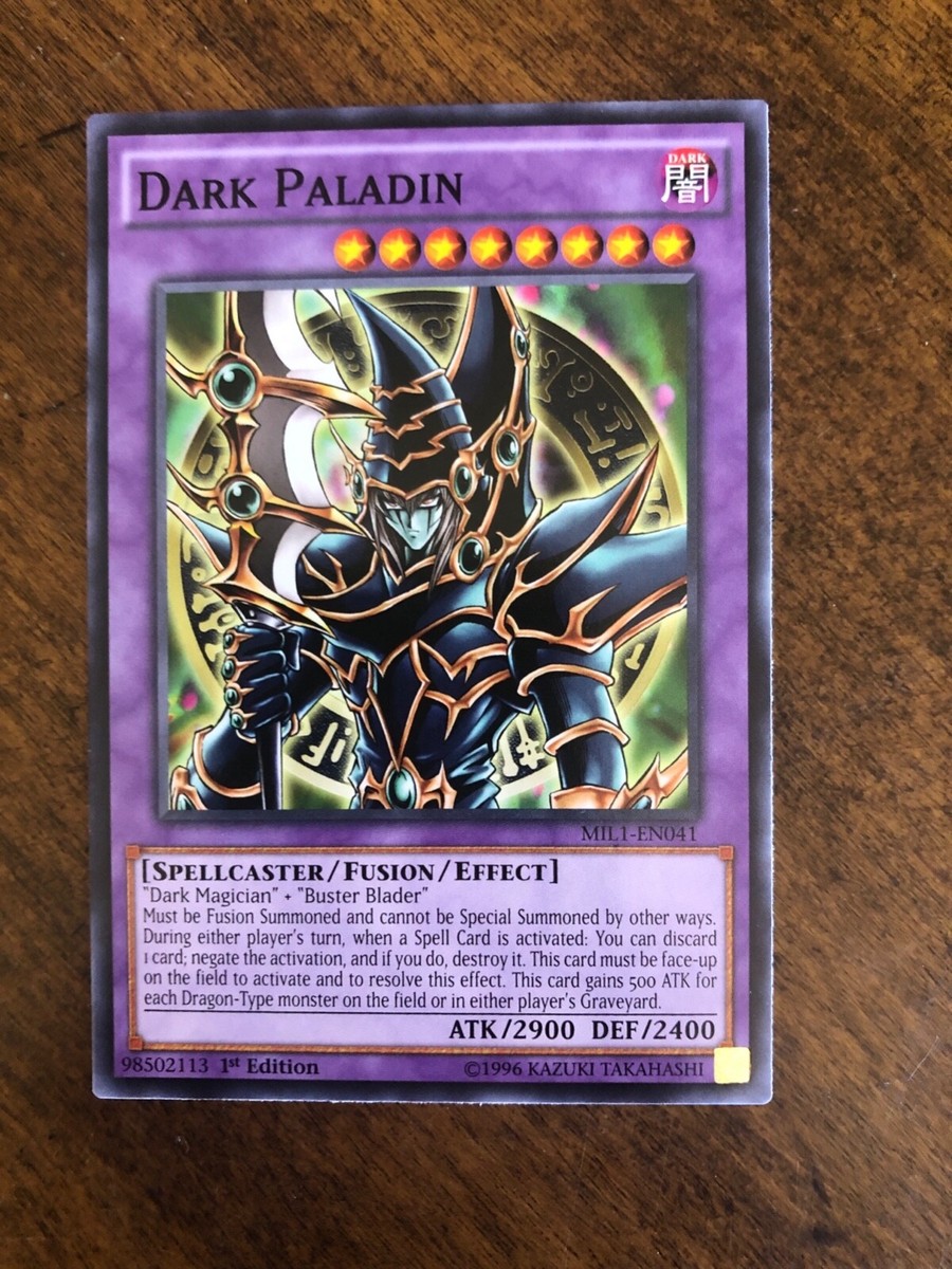 ブラックパラディン 英語版 DARK PALADIN EU 1st LCYW 公式の