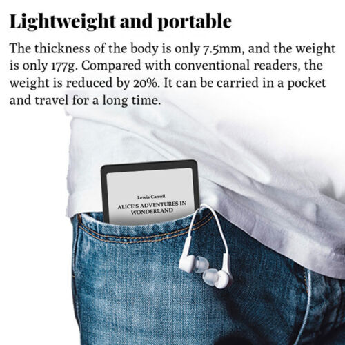Hisense Hi Reader 6.7" E Ink Screen Wifi Android 10.0 Bluetooth Reading 4+64GB - Picture 4 of 12