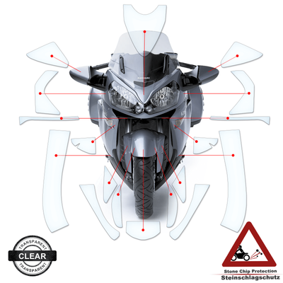 R/&G Adventure Bars Kawasaki GTR1400 Concours 2010 onward AB0002BK Black
